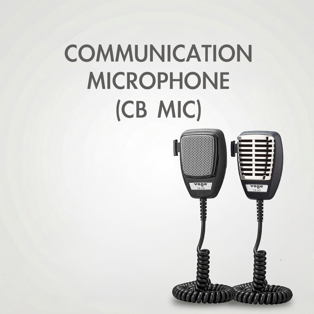CB Microphones for Trucks & Base Stations | YOGADA Professional Audio