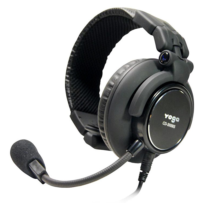 Single Headset Single Sided Headset with Dynamic Boom Microphone | Dynamic & Condenser ...