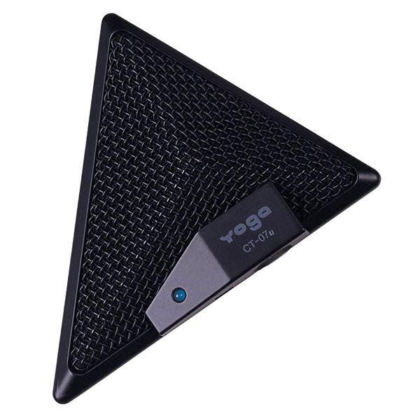 Rugged zinc USB boundary microphone for clear conference calls - Tabletop USB boundary microphone