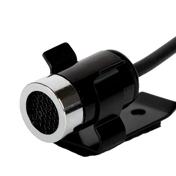 ميكروفون لافاليير للسيارة/الشاحنة مع مضاد RF، مشبك قائم، وقابس أحادي 3.5 مم - ميكروفون لافاليير مضاد للتداخل RF مع مشبك قابل للوقوف