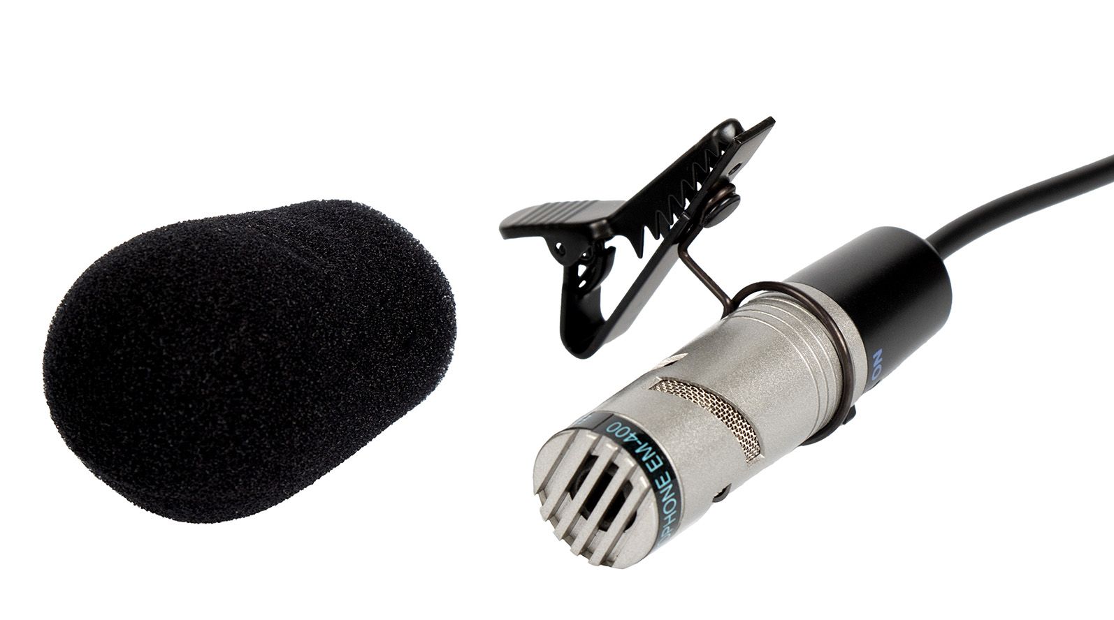 Lavalier microphone with built-in LR44 battery | Lavalier Clip-On ...