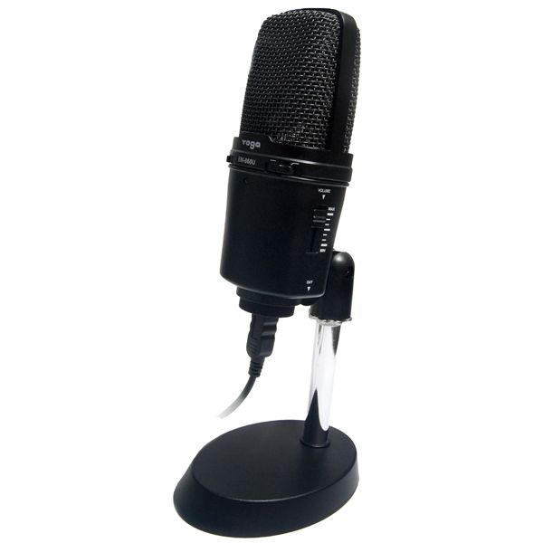 Professionelles Desktop-USB-Mikrofon für Live-Streaming und Studioaufnahmen - Professionelles USB-Mikrofon inklusive Ständer und Halter