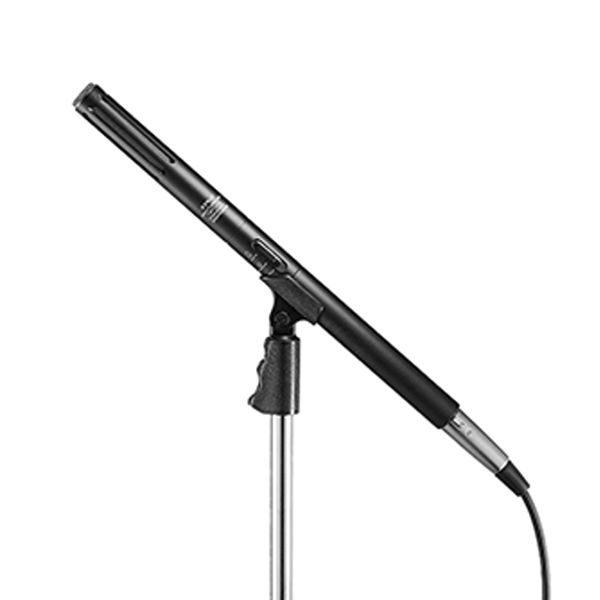 Микрофон-ружье с суперкардиоидной диаграммой, металлический корпус для интервью, видео - Интервью с микрофоном-ружьем