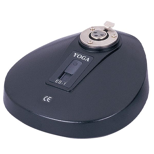 內建開關設計的底座,專為電容式鵝頸麥克風應用而打造,操作方便可靠 - 專為電容式麥克風設計,適合 PA 系統及各類應用場合