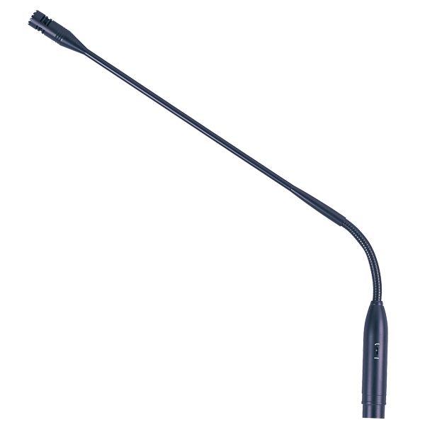 鵝頸麥克風,配備3-pin插頭,方便快速連接 - 全長 510mm 的鵝頸麥克風