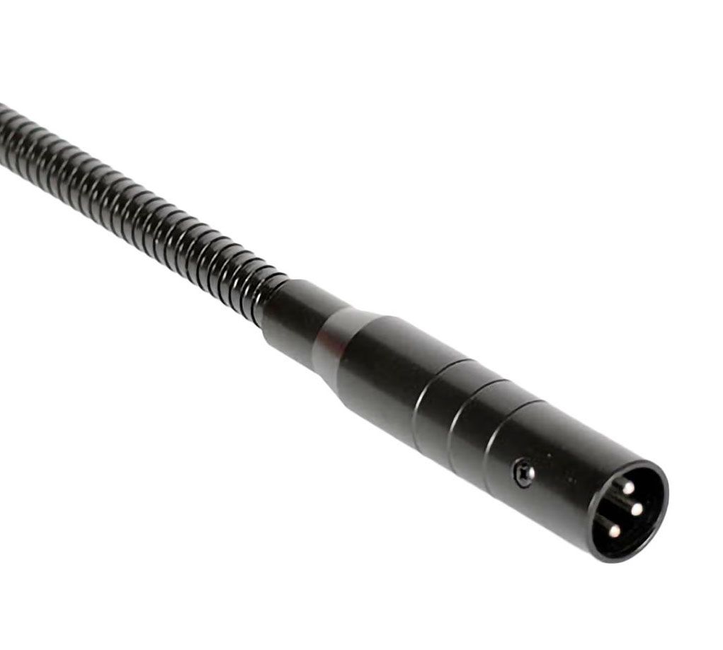 Dynamic gooseneck microphone with On-off switch | Lavalier Clip-On ...