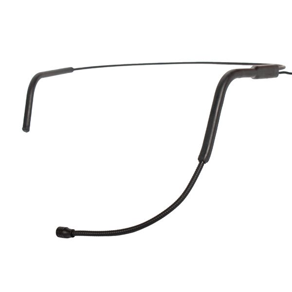 Наголовной микрофон с компактной омнинаправленной капсулой для четкого, стабильного захвата звука - Омнинаправленный наголовной микрофон с полным обзором