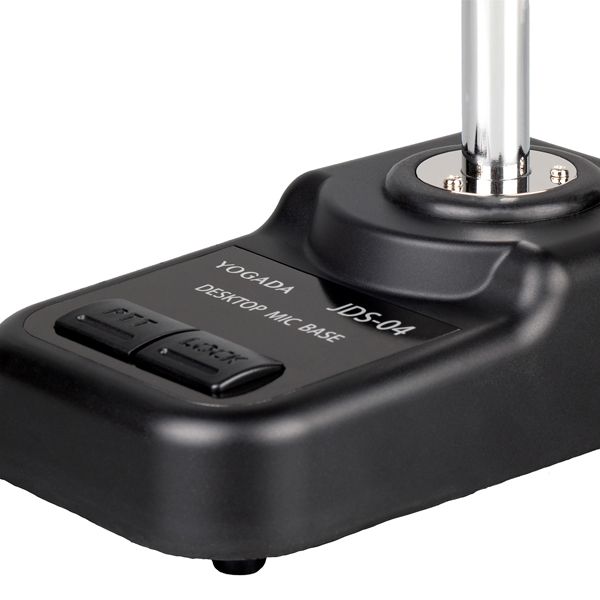 Desktop Mic Stand with PTT & XLR I/O | YOGADA JDS-04B