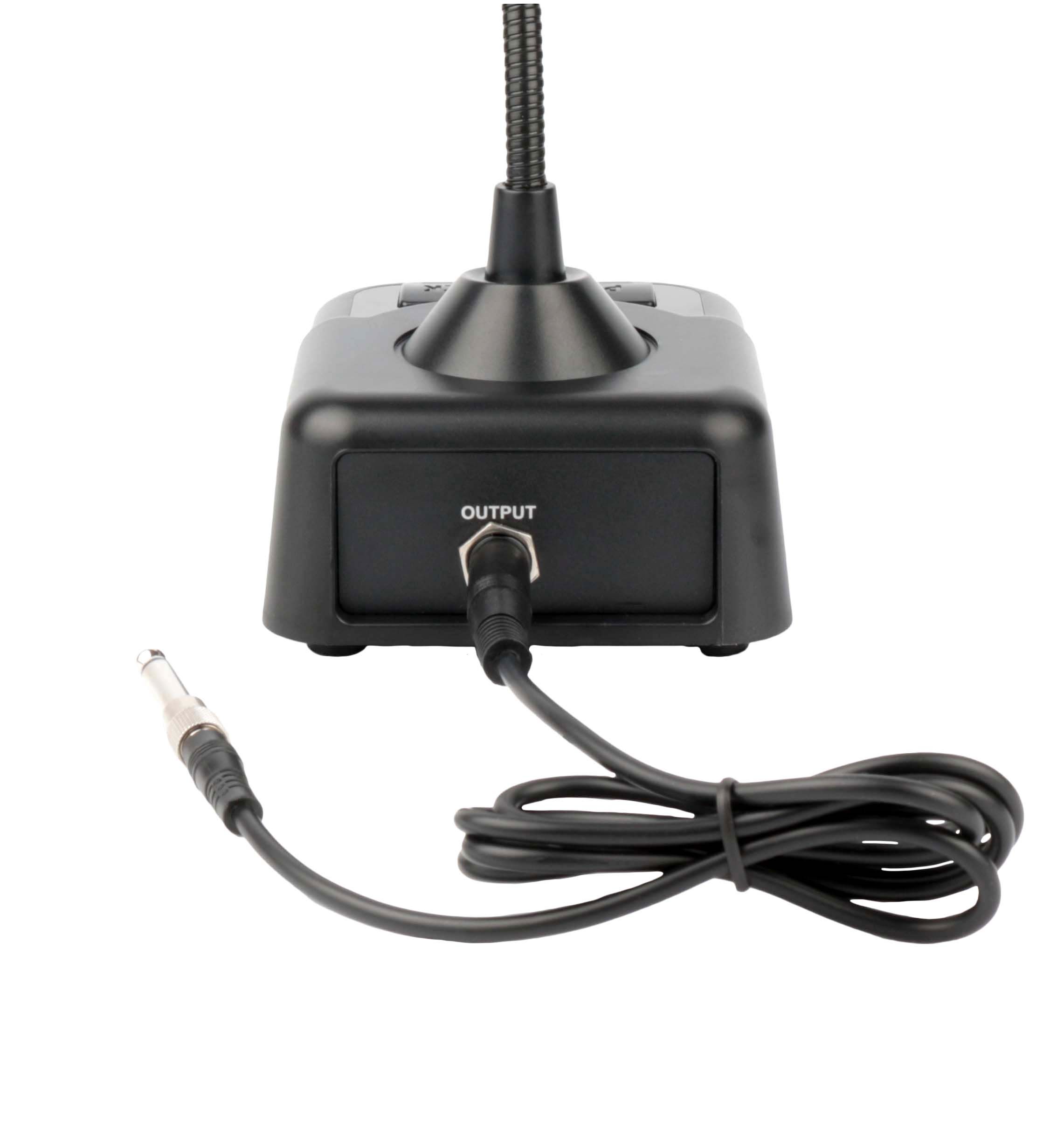 Dynamic Cardioid Desktop Gooseneck Microphone for PA & Broadcasting Dynamic & Condenser