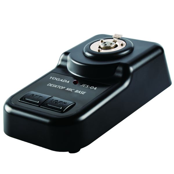 網路麥克風底座, 支援XLR與PoE的專業廣播與會議解決方案 - 支援網路連接的麥克風底座