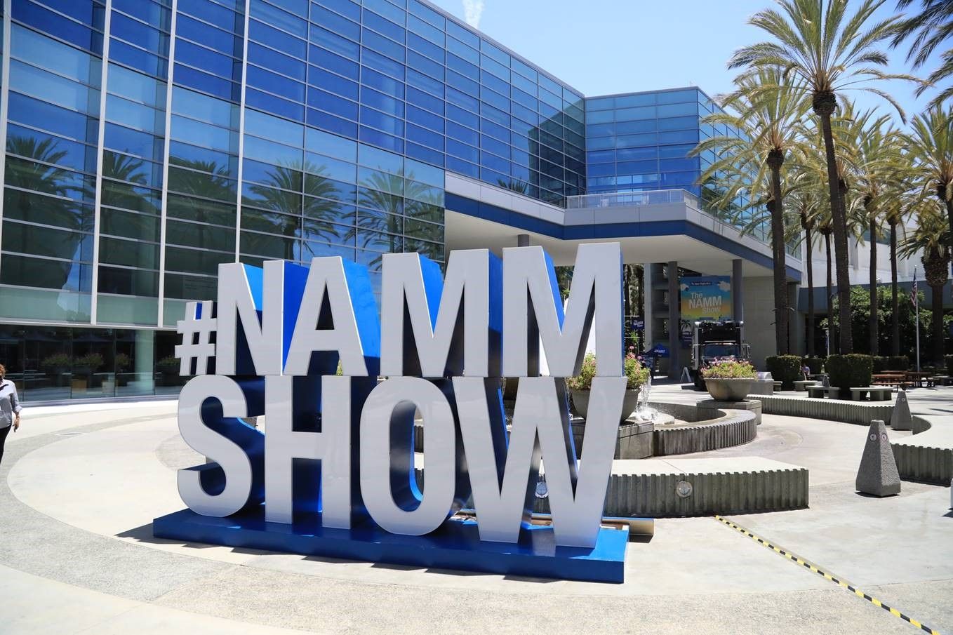 The Namm Show@ the Anaheim Convention Center in Anaheim, CA