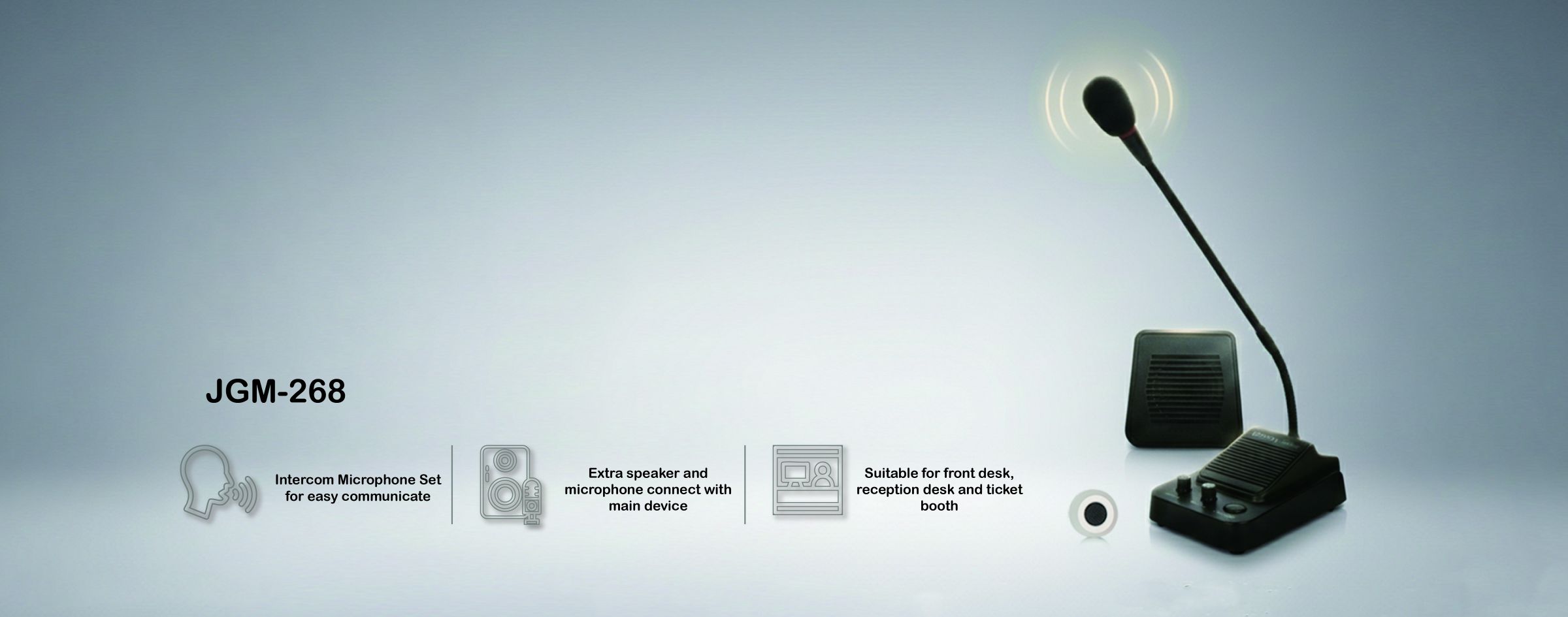 Zwei-Wege-Intercom Mikrofon