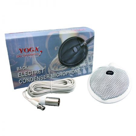 平面式麥克風全套包裝內容