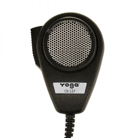 Detail on the microphone
