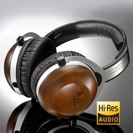 CD-2500 Hi Res高音質木殼耳機。