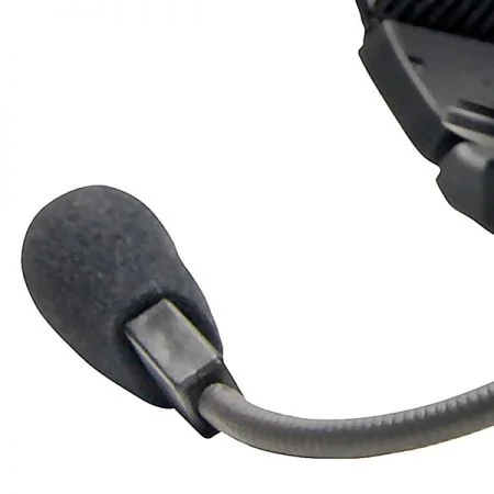 單邊耳麥配備可調式收音桿,可依需求調整角度,確保語音清晰