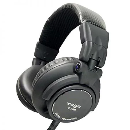 DJ headphones with aluminum machined end caps for high durability and style - Closed-back DJ headphones