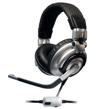 Headser in silver color