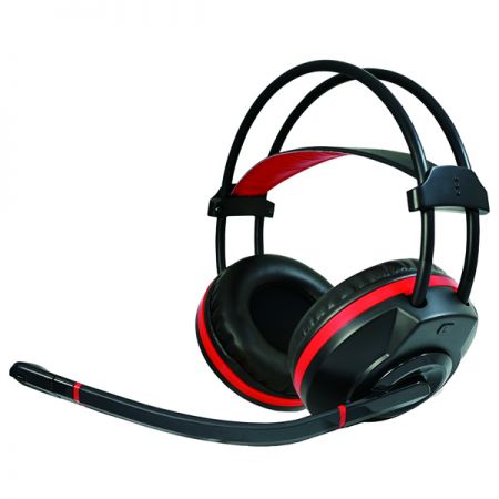 Headset equipped with 40mm drivers.