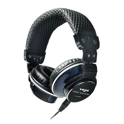 DJ Headphones with Aluminum Machined End Caps.