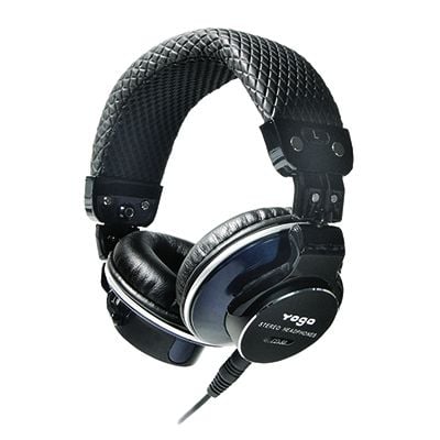 DJ Headphones with Aluminum Machined End Caps. - Quality DJ Headphone.