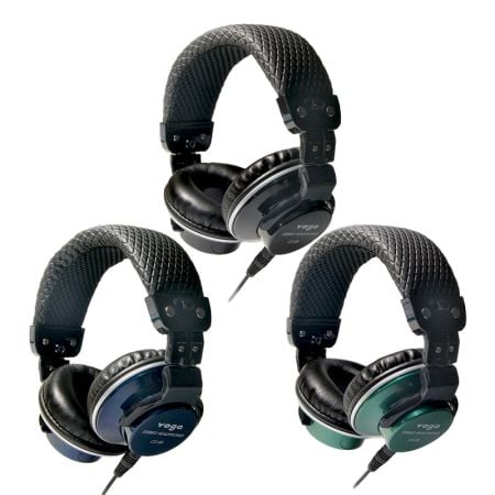 Deep Bass DJ Headphones. - On-ear type DJ Headphones CD-88.