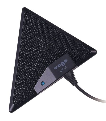 Condenser Boundary Microphone with Uni or Omni Pattern. - Boundary Microphone in black color.