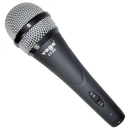 Handheld stage microphone with super cardioid pickup pattern - Handheld dynamic microphone for stage performance