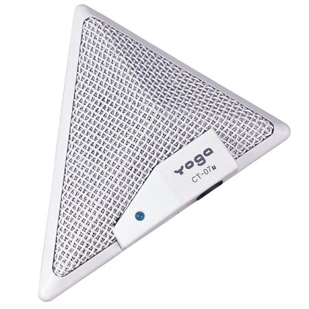 Tabletop USB boundary microphone in white version