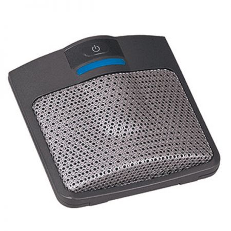 ميكروفون حدودي يعمل بالطاقة الوهمية باللون الرمادي