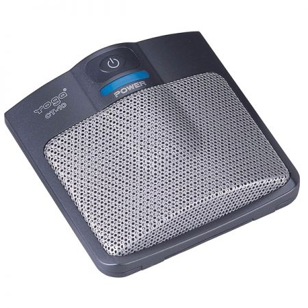 ميكروفون حدودي يعمل بالطاقة الوهمية باللون الرمادي