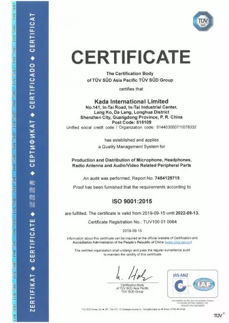 2015-ISO-9001 Certificate