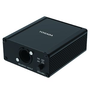 Rugged & Noise-Free DI-Box - A whole view of DI-box with a rugged design