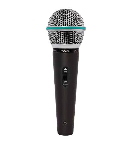 For vocal and speech Cardioid Pattern Dynamic Handheld Microphone. - For vocal and speech Dynamic Handheld Microphone