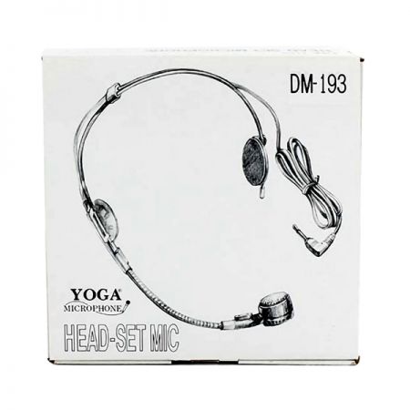 Caja de micrófono dinámico de diadema para paquete