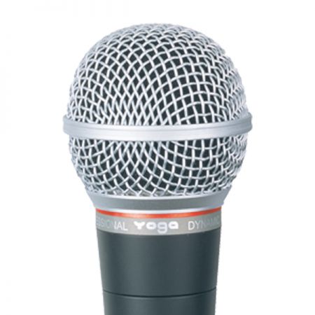 Dynamic handheld vocal microphone with super cardioid capsule for stage use