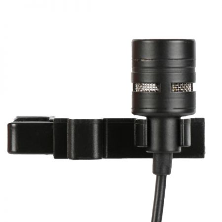 جسم ميكروفون مع مشبك