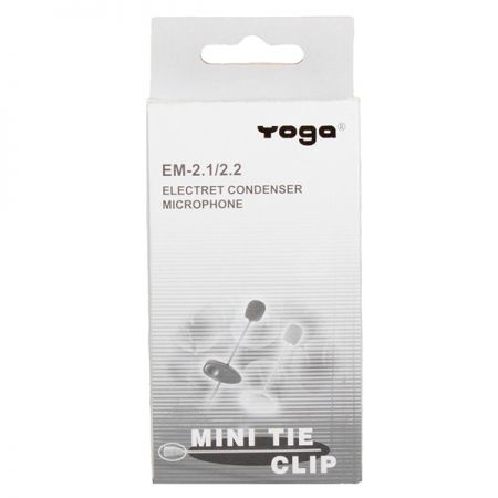 الميكروفون يتضمن حزمة تخزين بسيطة.