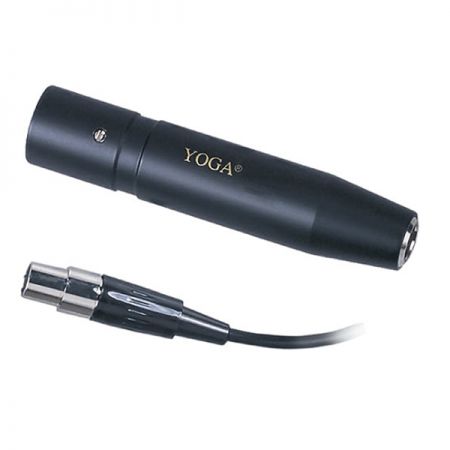 يحتوي ميكروفون المسرح على موصل XLR ليكون مجموعة