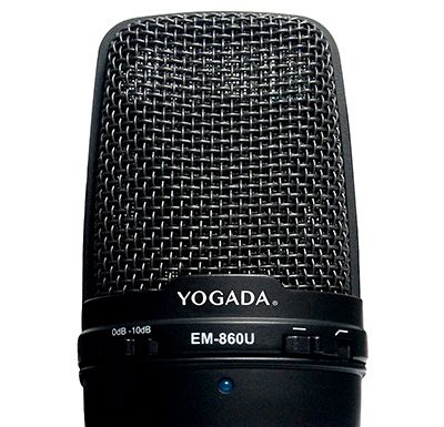 Professionelles USB-Mikrofon für Podcasting.