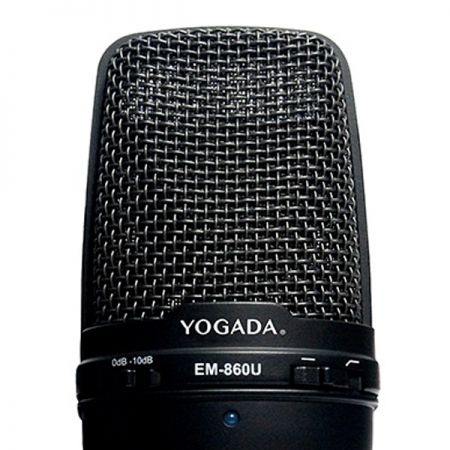 Professional USB microphone for podcasting