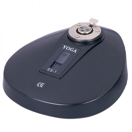 Đế có công tắc bật-tắt cho các ứng dụng micro cổ ngỗng tụ điện.