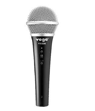 A dynamic handheld vocal microphone equipped with an on-off switch for added convenience during use. - Dynamic Vocal Microphone.