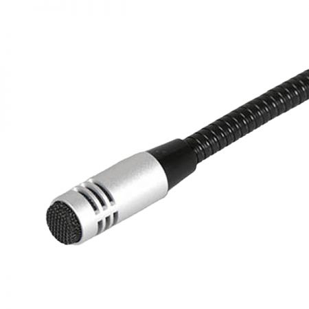 ميكروفون بغطاء معدني متين لزيادة العمر الافتراضي.