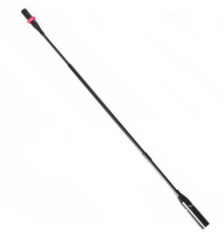 Total length 45cm w/ 3 section LED gooseneck microphone.