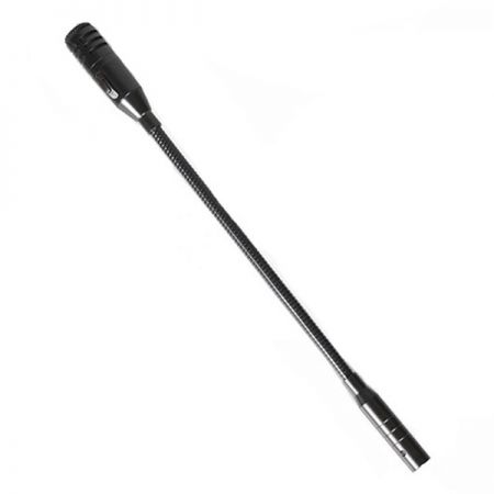 Microphone cần gù kim loại động với công tắc