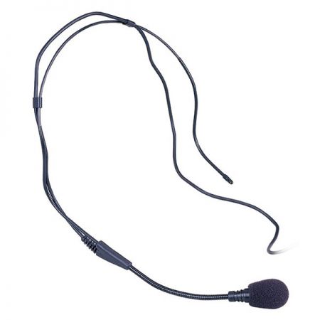 Flexible boom microphone for head-worn applications.