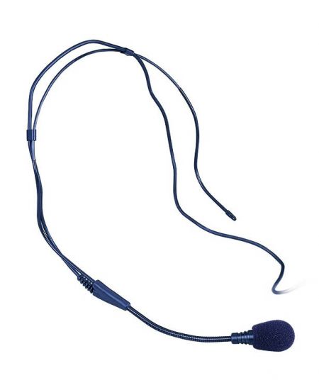Micrófono de brazo flexible para aplicaciones de uso en la cabeza.
