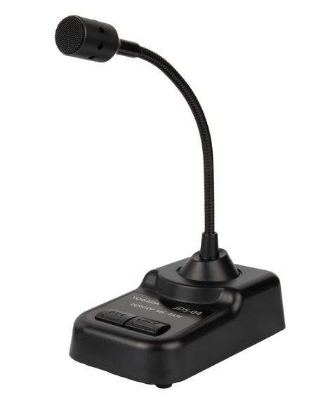 Dynamic Cardioid Desktop Gooseneck Microphone for PA & Broadcasting. - Dynamic capsule with cardioid pattern paging desktop gooseneck microphone.