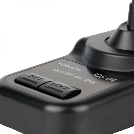 內建 PTT(按鍵通話)與LOCK(鎖定)功能按鍵,適合 PA 系統與廣播應用,方便靈活操作